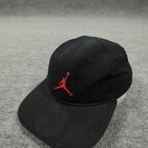 Jordan Jumpman Hat Cap Snap Back Black Red Embroidered Infant Kids Nike